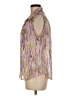 AB Studio 100% Polyester Purple Sleeveless Blouse Size M - photo 5