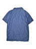 DKNY Solid Blue Short Sleeve Button-Down Shirt Size 10 - 12 - photo 2