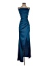 Shein Blue Cocktail Dress Size 2 - photo 1