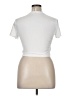 Unbranded 100% Polyester Ivory Short Sleeve Turtleneck Size XL - photo 2