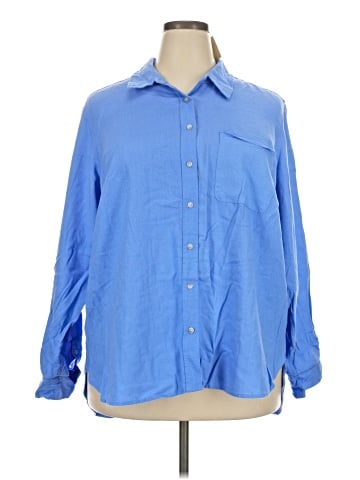 Universal Thread Long Sleeve Button-Down Shirt (view 1)