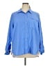 Universal Thread Blue Long Sleeve Button-Down Shirt Size XXL - photo 1