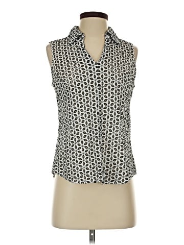 Anne Klein Sleeveless Blouse (view 1)