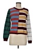 American Eagle Outfitters Color Block Burgundy Pullover Sweater Size M - photo 1