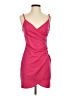 Shein 100% Polyester Solid Pink Cocktail Dress Size S - photo 1