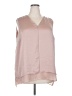 Violet & Claire 100% Polyester Pink Sleeveless Blouse Size 2X - photo 1