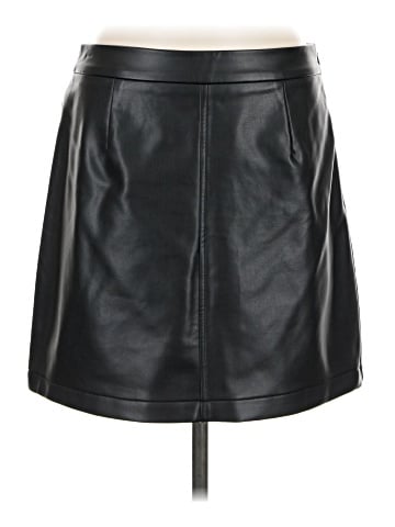 French Connection Faux Leather Skirt (view 1)