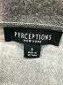 Perceptions Gray Cardigan Size L - photo 7