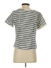 Green Envelope Stripes Silver Short Sleeve T-Shirt Size S - photo 2