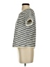 Green Envelope Stripes Silver Short Sleeve T-Shirt Size S - photo 5