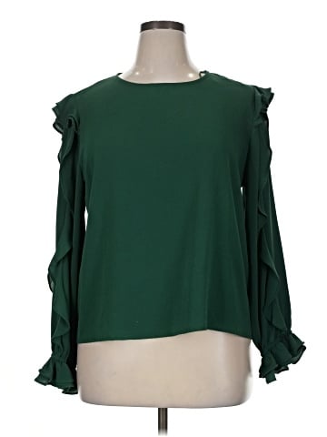 CeCe Long Sleeve Blouse (view 1)
