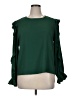 CeCe Green Long Sleeve Blouse Size XL - photo 1