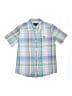 U.S. Polo Assn. Plaid Blue Short Sleeve Button-Down Shirt Size L (kids) - photo 1