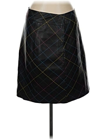 Carlisle Leather Skirt (view 1)