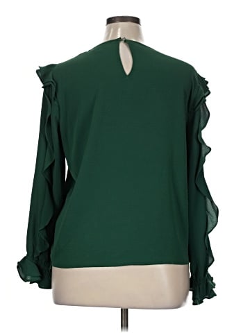 CeCe Long Sleeve Blouse (view 2)