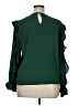 CeCe Green Long Sleeve Blouse Size XL - photo 2