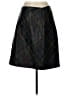 Carlisle 100% Suede Argyle Black Leather Skirt Size 10 - photo 2