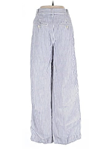 Madewell The Harlow Wide-Leg Pant in 100% Linen (view 2)