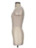 Shein Tan Short Sleeve Turtleneck Size S - photo 5
