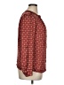 Premise Studio Burgundy Long Sleeve Blouse Size XL - photo 4