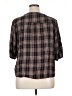 BLOOMCHIC Brown Short Sleeve Blouse Size 14 - 16 - photo 2