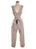 French Connection Metallic Tan Jumpsuit Size 4 - photo 1
