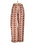 Sun-deh Print Brown Casual Pants Size 6 - photo 2