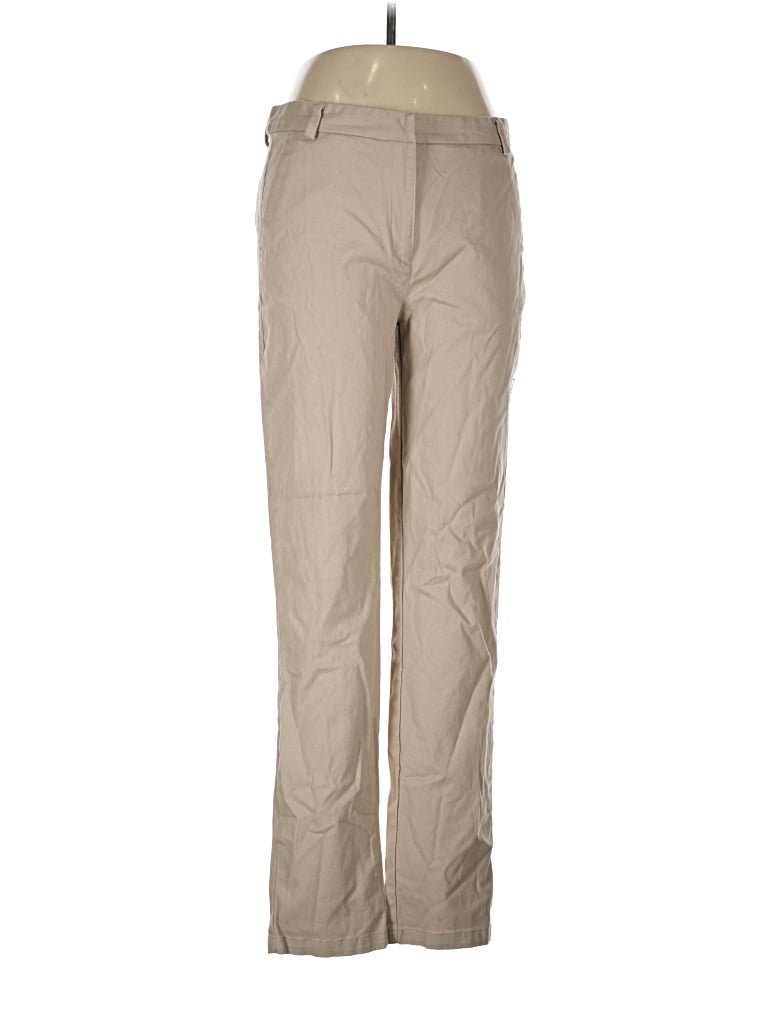 Pre-owned Izod Casual Pants In Tan