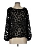 J.Crew Black Long Sleeve Blouse Size L - photo 1