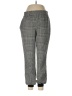 Alice + Olivia Houndstooth Gray Casual Pants Size 6 - photo 1