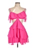 Assorted Brands 100% Polyester Pink Cocktail Dress Size L - photo 1