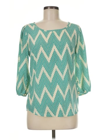 Peach Love Cream California 3/4 Sleeve Blouse (view 1)