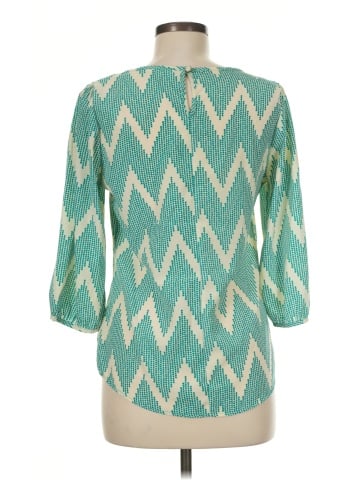 Peach Love Cream California 3/4 Sleeve Blouse (view 2)