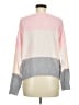 Unbranded 100% Polyester Color Block Pink Cardigan Size M - photo 2