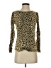 J.Crew 100% Rayon Gold Long Sleeve Top Size 2 - photo 1