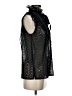 W by Worth Black Sleeveless Blouse Size 4 - photo 4