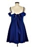 Morgan & Co. Solid Blue Cocktail Dress Size 9 - photo 2