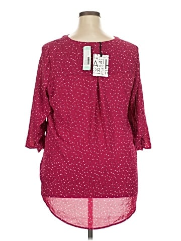 41Hawthorn 3/4 Sleeve Blouse (view 2)