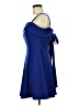 Morgan & Co. Solid Blue Cocktail Dress Size 9 - photo 5