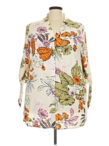 Cupshe Short Sleeve Button-Down Shirt (view 1)