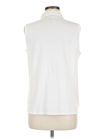 Cathy Sleeveless Button-Down Shirt (view 2)