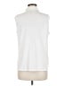 Cathy Ivory Sleeveless Button-Down Shirt Size M - photo 2
