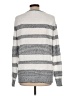 Pink Clover 100% Polyester Stripes Silver Pullover Sweater Size L - photo 2