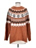 Aerie Argyle Brown Pullover Sweater Size S - photo 1