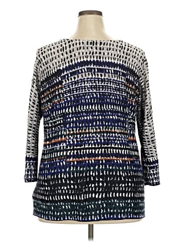 Nic + Zoe 3/4 Sleeve Blouse (view 2)