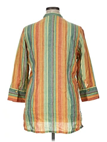 Coldwater Creek 3/4 Sleeve Button-Down Shirt (view 2)