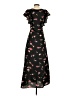 Assorted Brands Floral Black Casual Dress Size S - photo 2