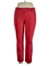 Talbots Solid Red Casual Pants Size 14 - photo 1