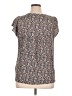 Old Navy 100% Rayon Blue Short Sleeve Blouse Size XL - photo 2