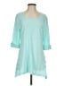 Simply Noelle Teal 3/4 Sleeve Blouse Size S - photo 1